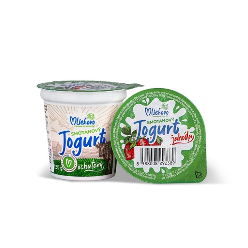 [5011003] (5011003) Smotanový jogurt jahoda 8,5 % 150g