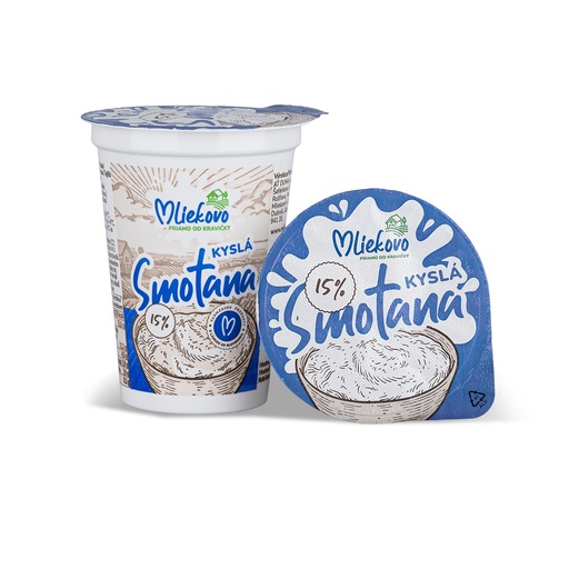 [5012004] (5012004) Zakysaná smotana 15%, 200g